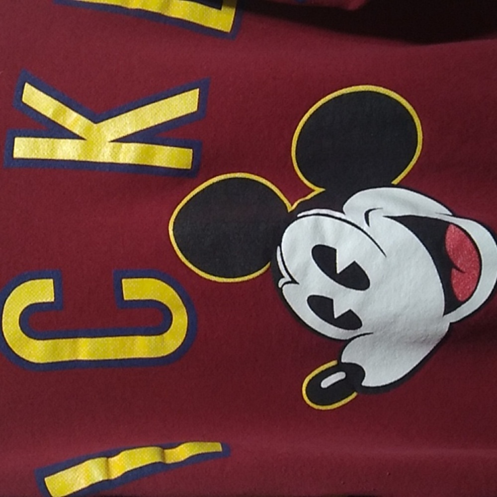 SALE! RARE! 90's Vintage Ultimate Boss Mickey Mouse Sweater Sz.L (BX14) - Picture 3 of 11